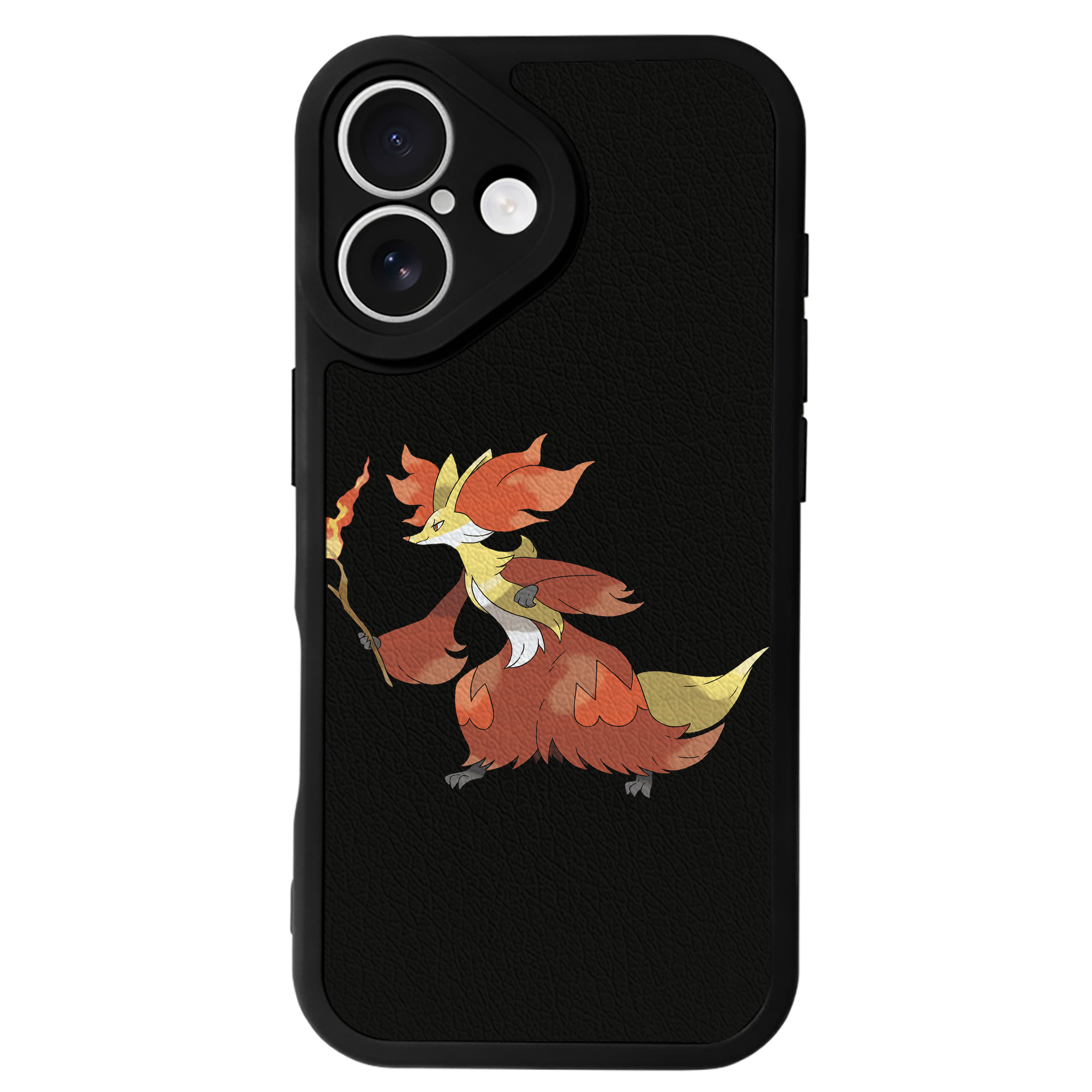 （画像用） ポケットモンスター Pokémon 【iPhone 16シリーズ対応】シリコンスマホケース（レザー調） 材質：シリコン